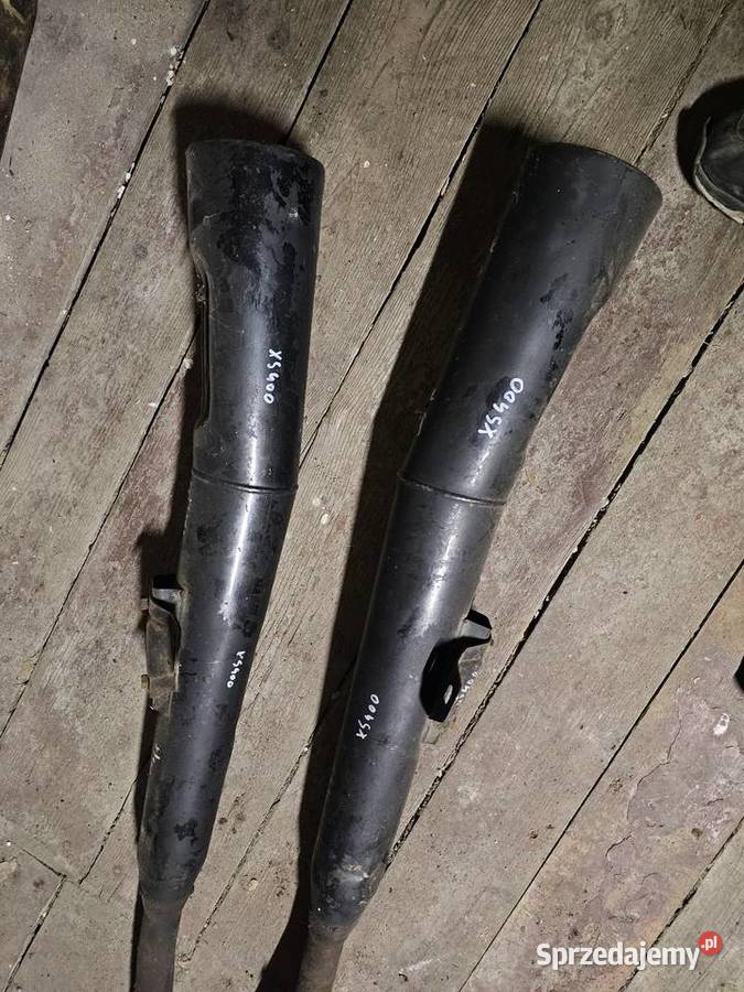Yamaha XS 400 wydech rury wydechowe tłumik Tłumiki Jelenia Góra