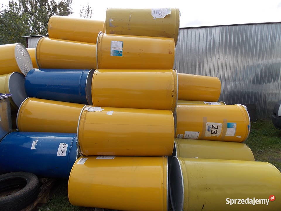 beczka plastikowa metalowa 200l 220l mazowieckie Nowe Iganie sprzedam