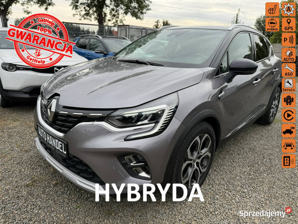Renault Captur automat kamera navi 40 II 2019 1332cm3 Captur Samochody osobowe wielkopolskie