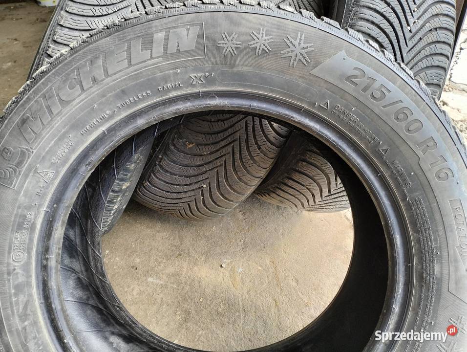 Opony zimowe 21560 R16 MICHELIN Alpin 5 komplet Sadurki
