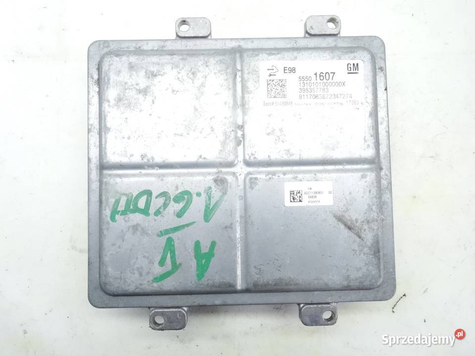 OPEL ASTRA K V STEROWNIK SILNIKA 55501607