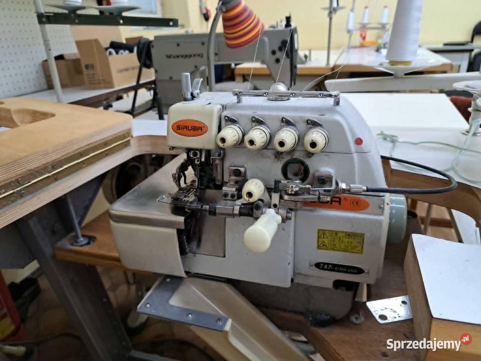 Overlock Siruba 747F 514H424GA z marszczeniem łódzkie Łódź