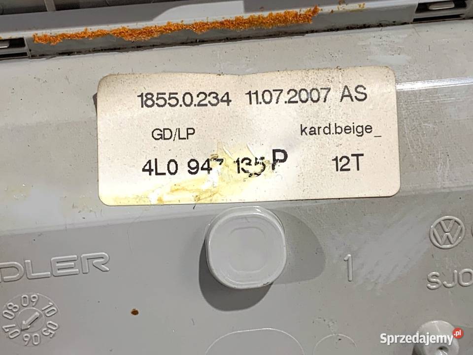 LAMPA SUFITOWA AUDI Q7 4L 4L0947135P SUV 0616 podkarpackie sprzedam