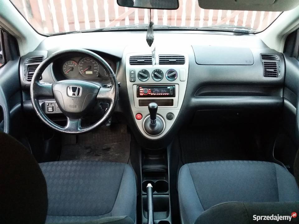 Honda Civic VII 2003r KLIMA 5 Drzwi Ekonomiczna manualna Kłyż
