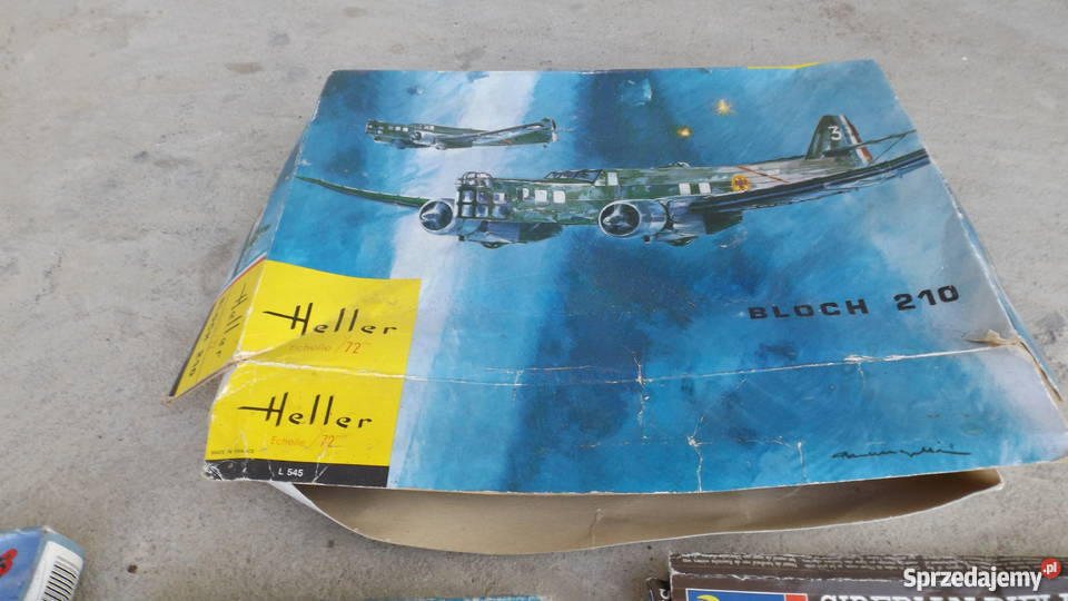 Samoloty modele PRL stare zabawki warmińsko-mazurskie Grodziczno sprzedam