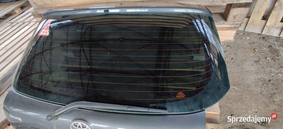 TYLNA KLAPA TYŁ TOYOTA COROLLA E12 5D LIFT 2009 Rudziniec sprzedam