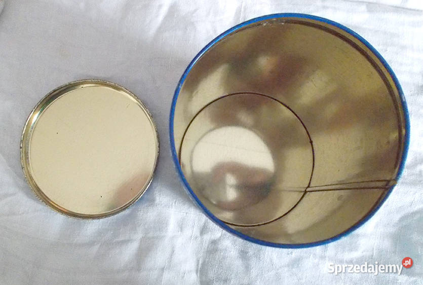 prl puszki do kuchni niebieskie puszki kuchenne niebieski Bydgoszcz