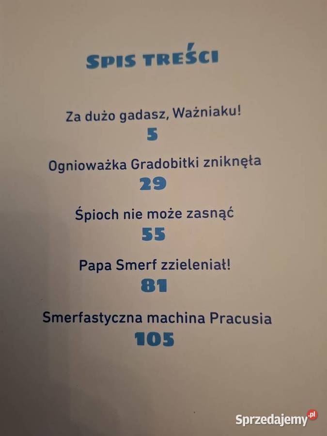 Smerfy Nowa kolekcja bajek Książka Pozostałe Warszawa