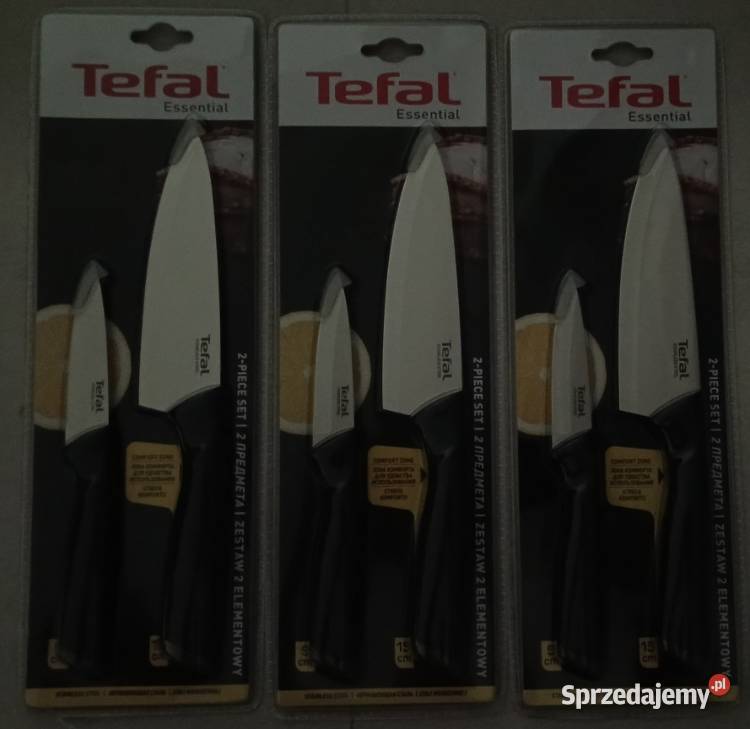 TEFAL Essential noże ostrzałka Noże i nożyce kuchenne Ełk sprzedam