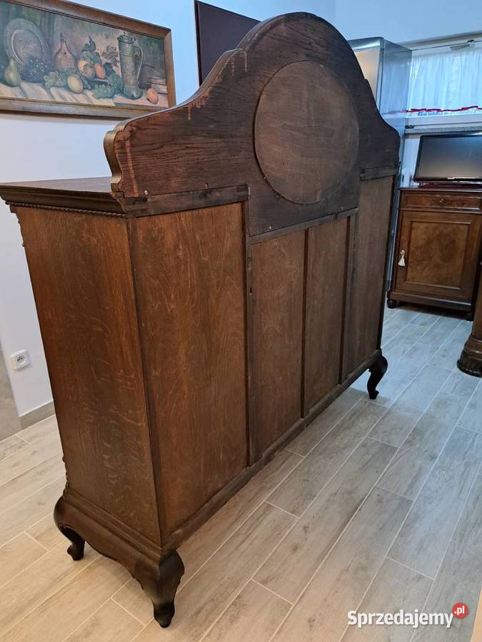 Piękna komoda ludwikowska z lustrem Myślibórz sprzedam