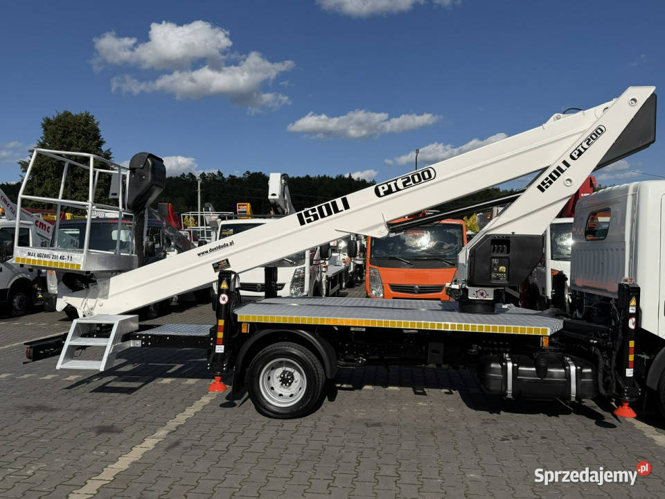 Nissan Cabstar NT400 Zwyżka Podnośnik Koszowy 99000km Nissan Widełki