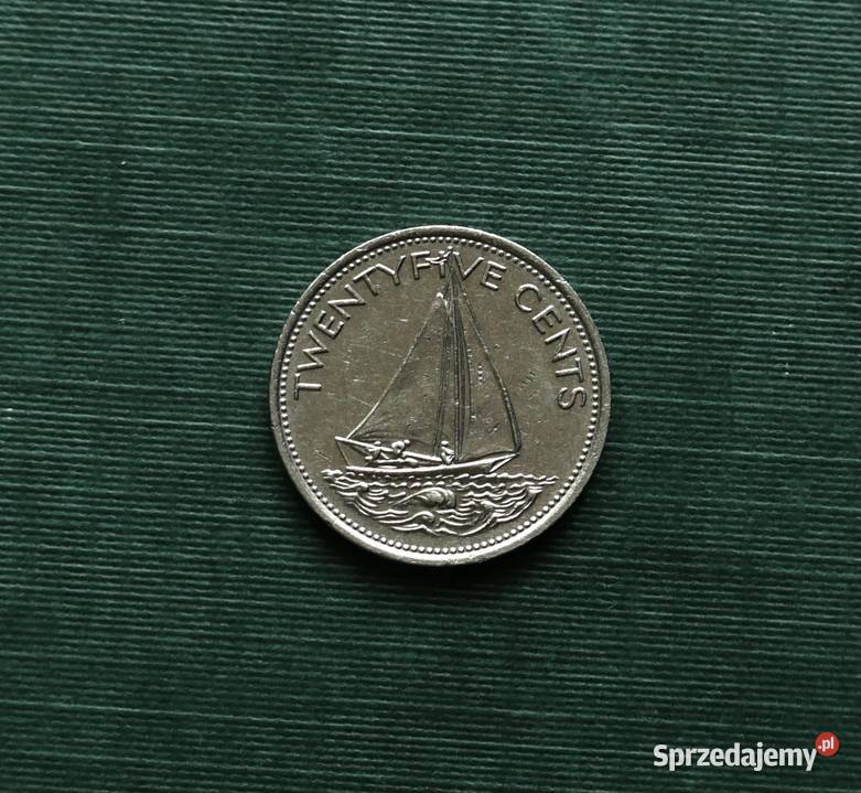 Bahamy 25 centów 1977r Gliwice