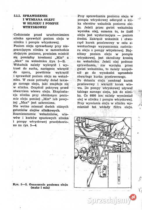 INSTRUKCJA OBSŁUGI STAR 266 Stalowa Wola sprzedam