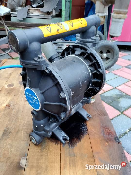 Pompa membranowa Pneumatyczna chemiodporna Nowy Tomyśl