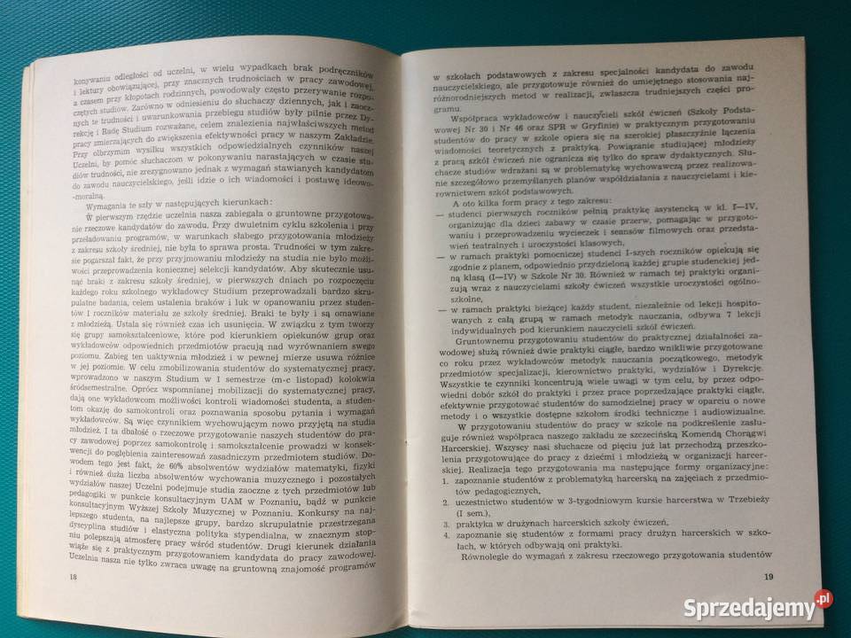 3420 10 Lat II Studium Nauczycielskiego W Szczecin