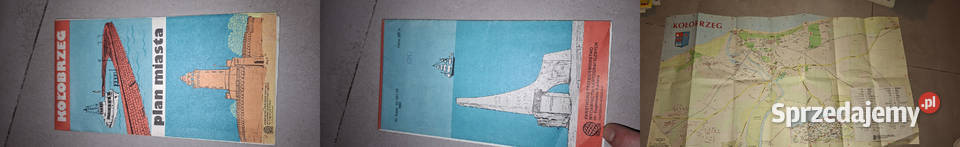 Kołobrzeg Plan Miasta kolekcjonerskie wydanie