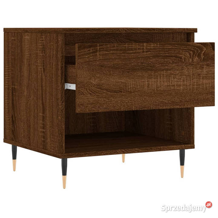Stoliki kawowe 2 brązowy dąb 50x46x50 WM830907 Warszawa sprzedam