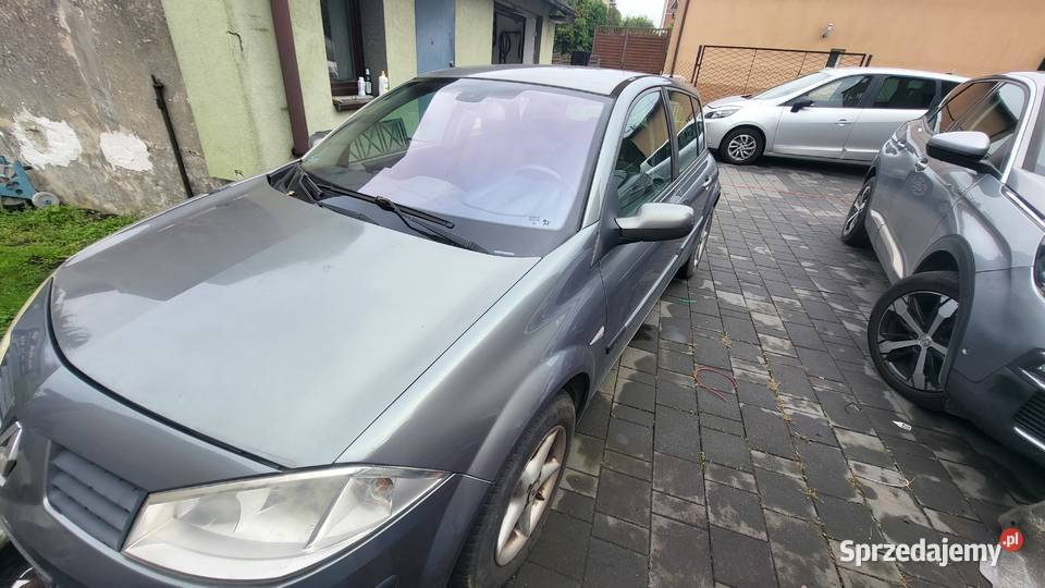 Uszkodzone Renault Megan Piekary Śląskie