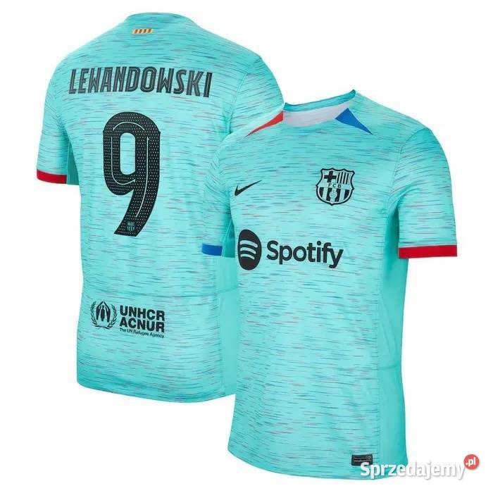 Super Koszulka NIKE FC Barcelona Lewandowski z Szczecin