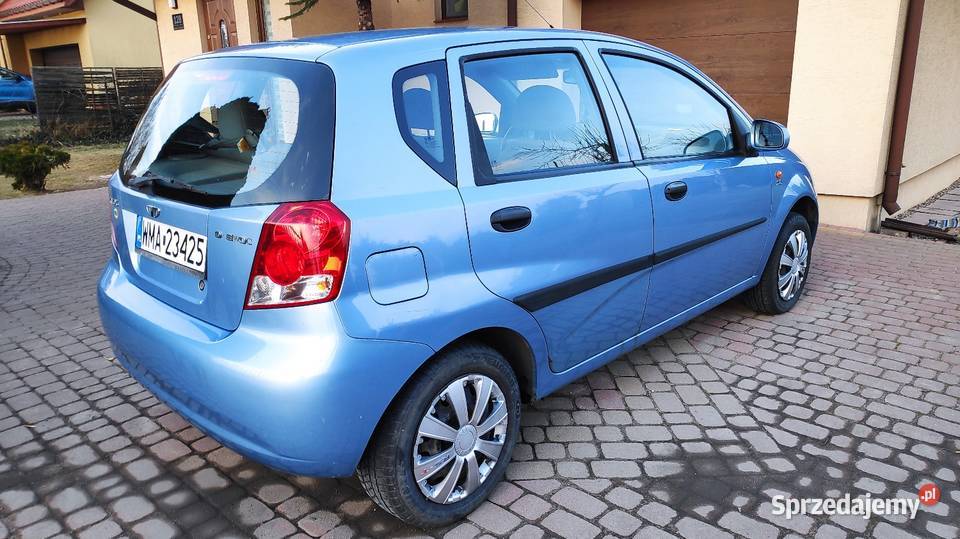 Daewoo KalosAveo 14 80 Gaz LPG wada Nowe Grochale