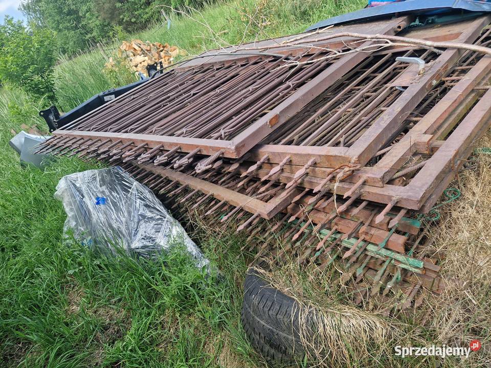 Płot I brama furtka starego solidne 70 Mb sprzedam