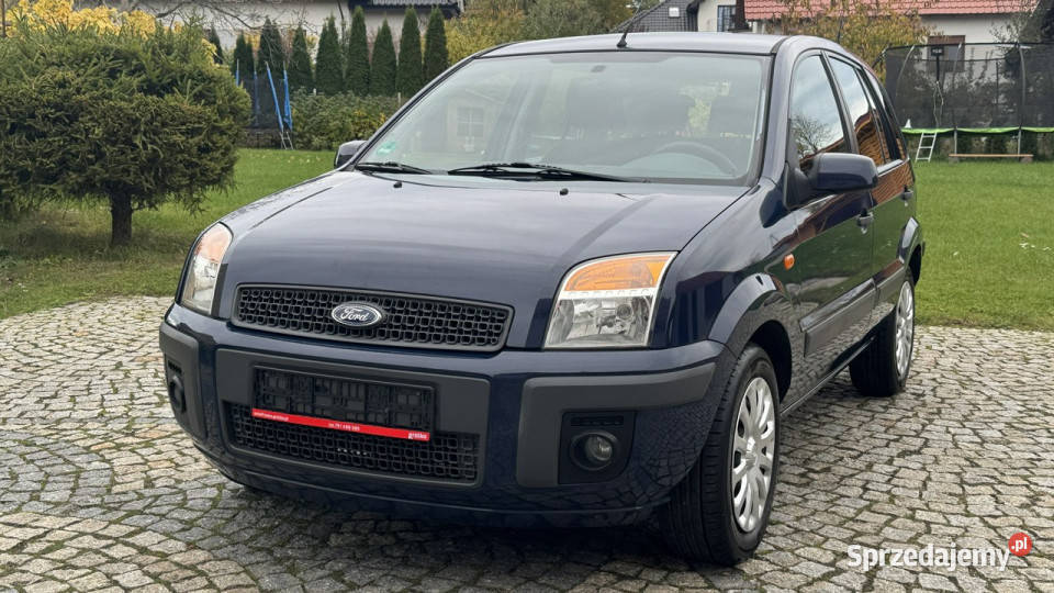 Ford Fusion 14 Benz 80 z Niemiec HAK Klima NAVI Rok produkcji 2009 Strzegom