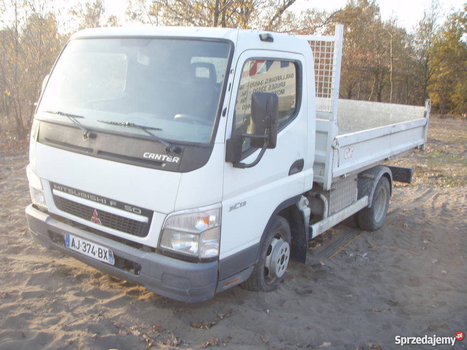 MITSUBISHI CANTER WYWROTKA KIPER USZKODZONY 1500kg Warszawa