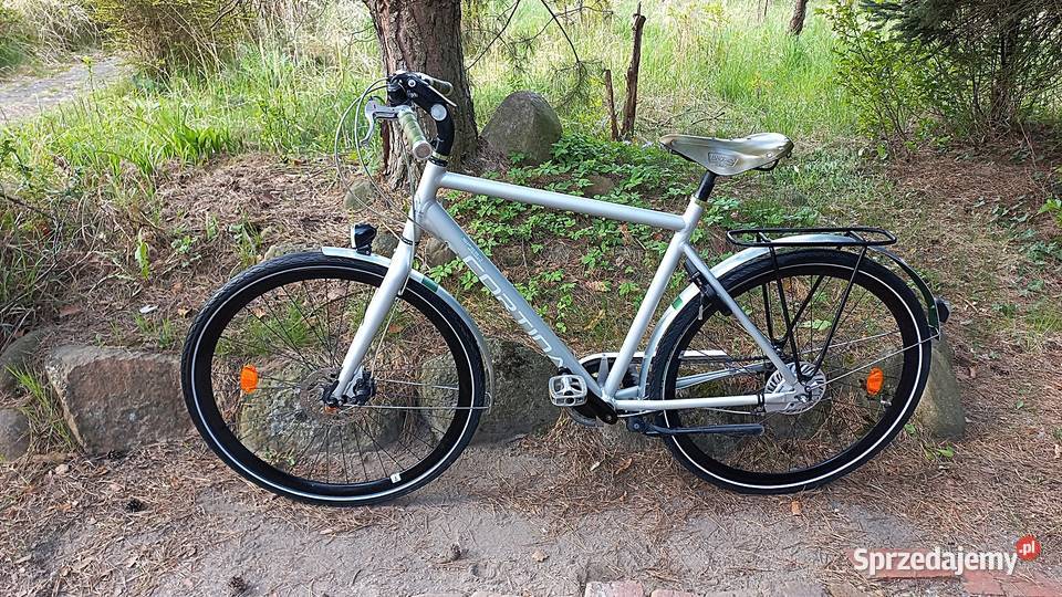 Designerski Perłowy Rower Miejski Męski Cortina Wołów