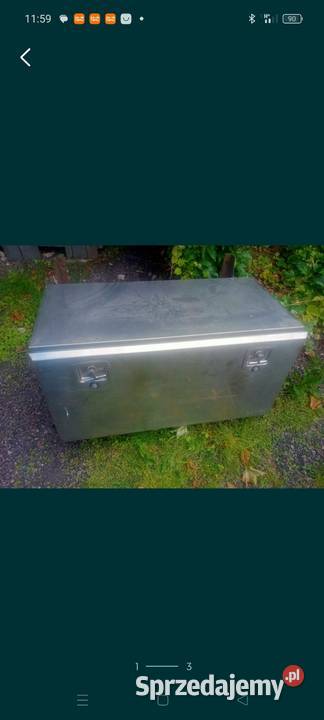 Skrzynka narzędziowa stal nierdzewna naczepa Kalisz