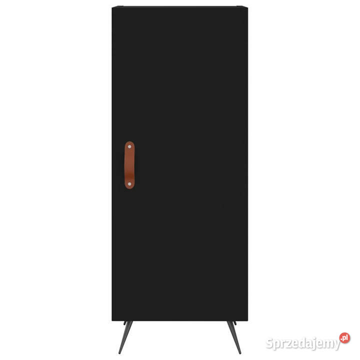 Szafka czarna 345x34x90 materiał drewnopochodny mazowieckie sprzedam