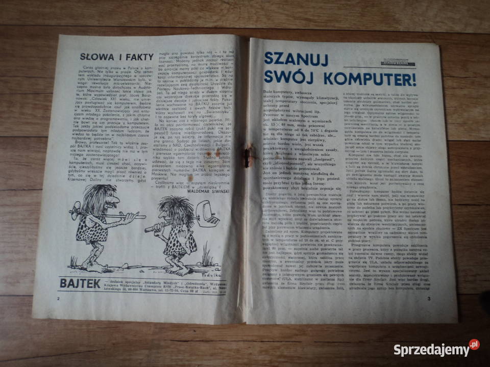 czasopisma Bajtek pierwsze cztery numery 14