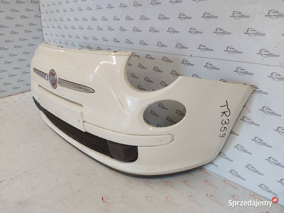 FIAT 500 10r zderzak przód 735426888 Zderzaki Kielce sprzedam