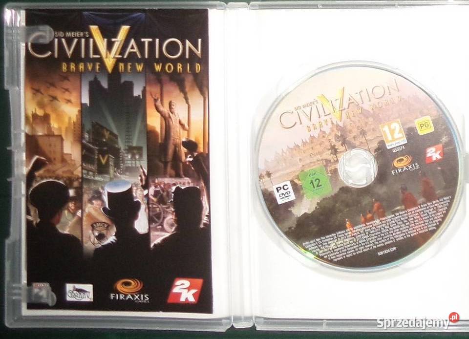 Civilization 5 V Brave world ładna mapa inst kod Rzeszów
