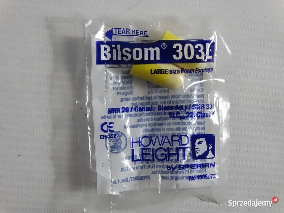 Zestaw profesjonalnych zatyczek do uszu BHP Biłgoraj