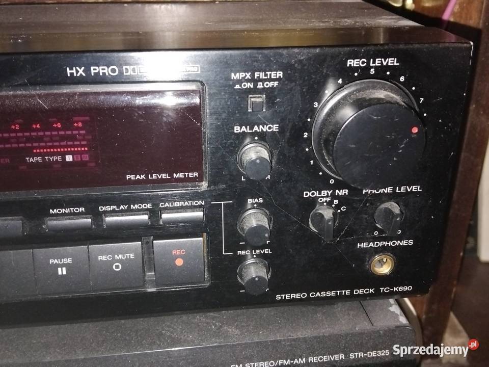 Deck Triglav SONY TCK690 3 głowice