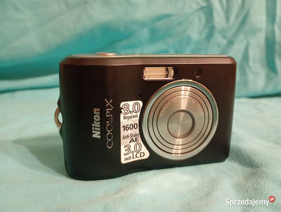 Nikon Coolpix L18 prosta cyfrówka na baterie AA Aparaty śląskie Katowice