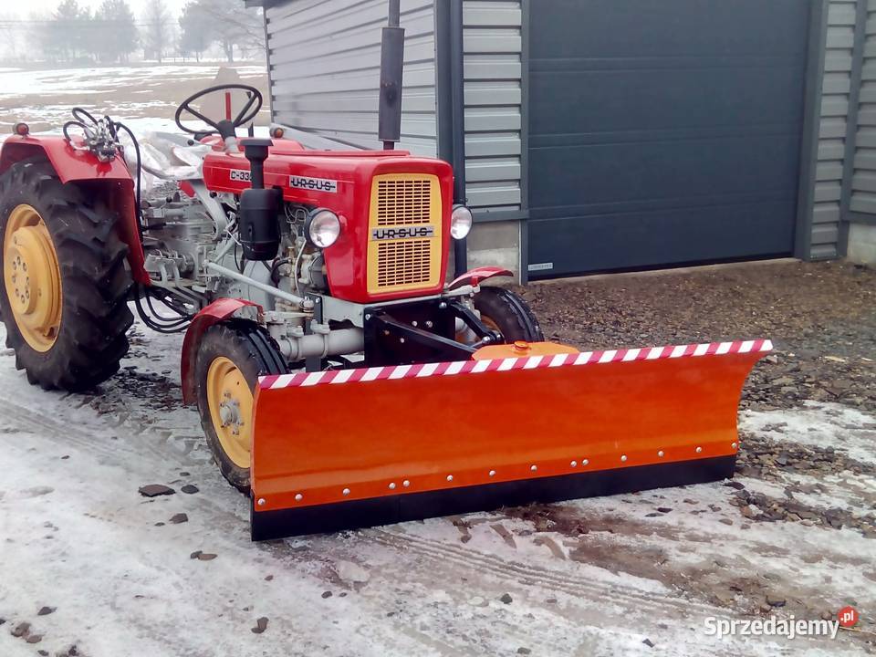 Pług do Śniegu URSUS C 330 C 360 3P MF 255 Zetor Ruda Śląska