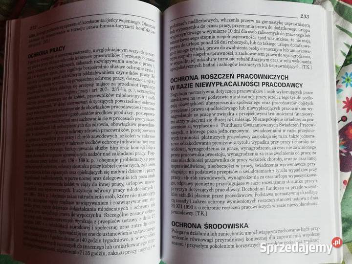 Leksykon prawniczy Urszula Kalina Prasznic Rok wydania 1999 małopolskie sprzedam