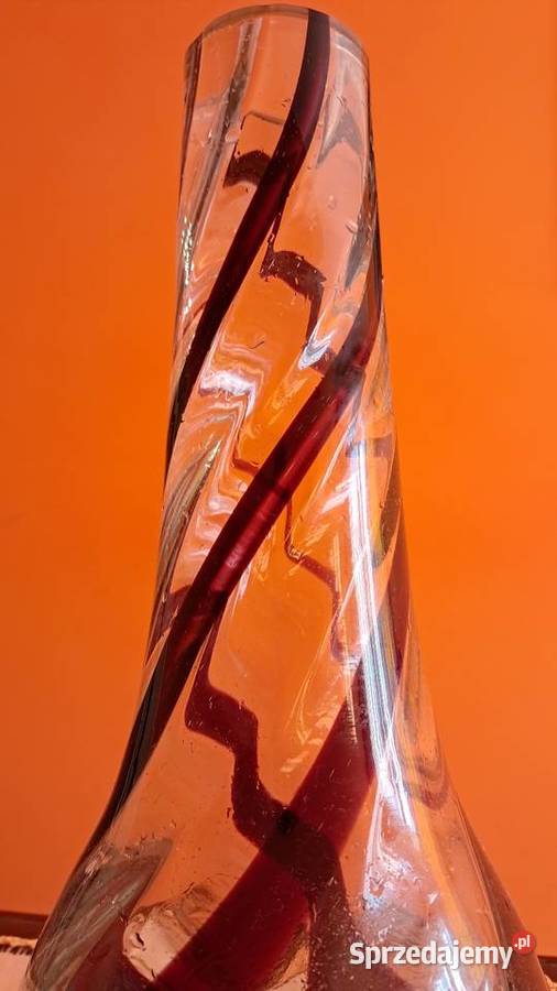 Kolekcjonerski wazon Smuklak Szkło Artystyczne sprzedam