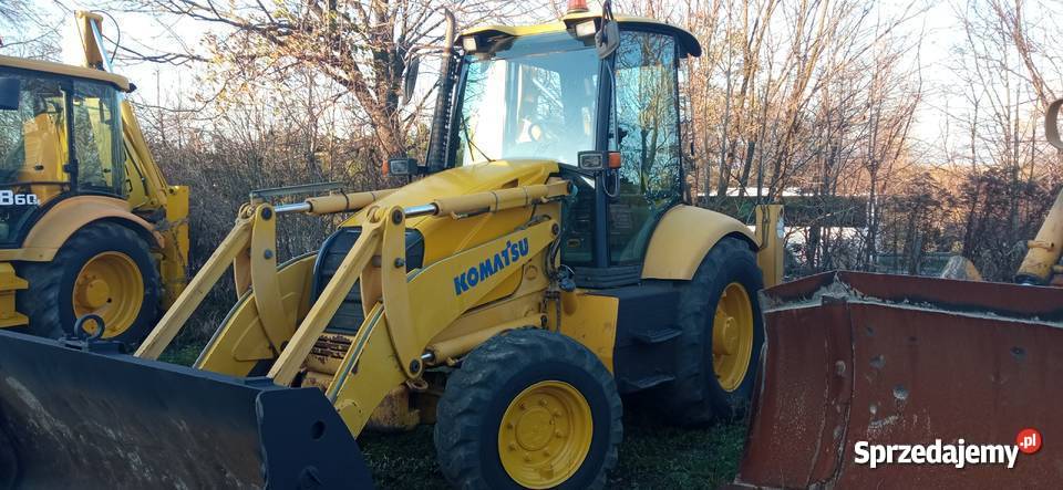 Koparkoładowarka Komatsu WB97R2A 2003r nie