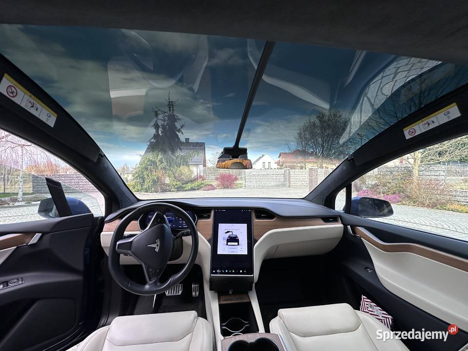 Tesla model X Long Range 525 4x4 full śląskie