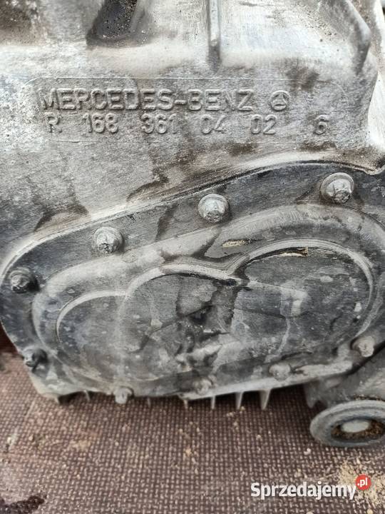 Skrzynia biegów manualna Mercedes A klasa W 168 zachodniopomorskie Szczecin