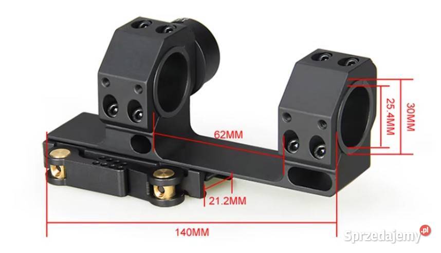 montaż lunety DISCOVERY 22mm2530mm Warszawa