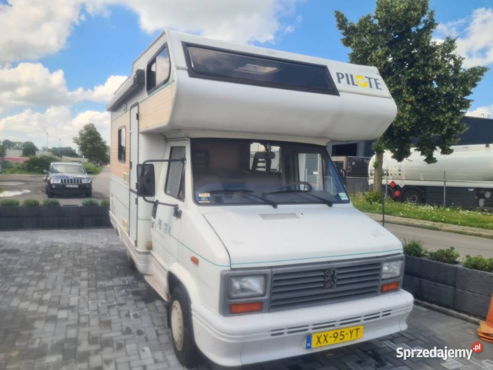 Camper Pilote Peugeot 20 Benzyna Kampery Wołów