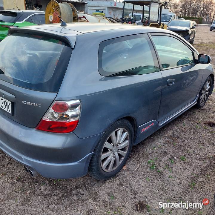 Sprzedam Honda Civic VII uszkodzona ona Legionowo sprzedam