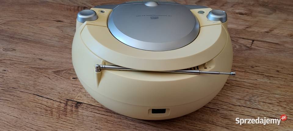 Kultowy Boombox Philips AZ1027 CD Kasety Radio Wąbrzeźno