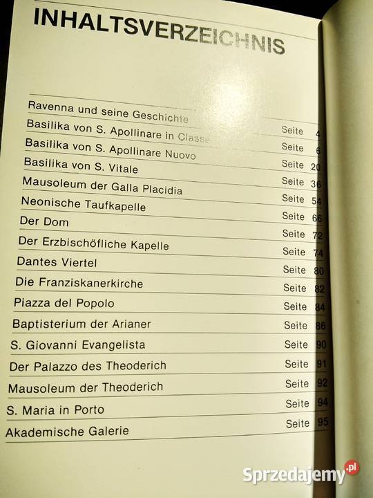 Rawenna przewodniki książki niemiecku Bródno mazowieckie Warszawa