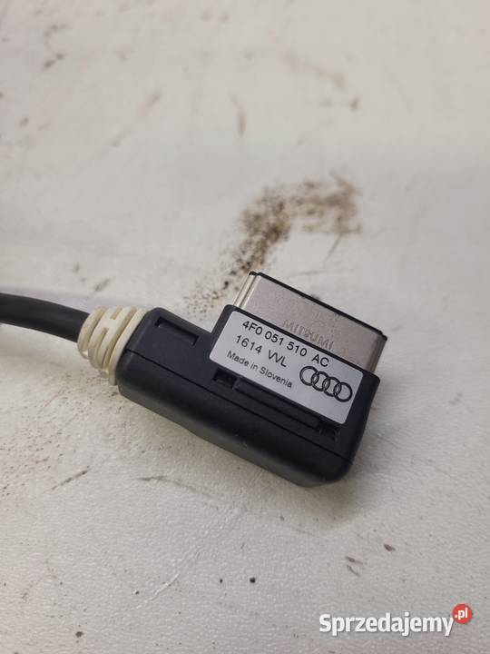 ORYGINALNY KABEL ADAPTER MMI AUDI 4F0051510AC osobowe śląskie Przystajń