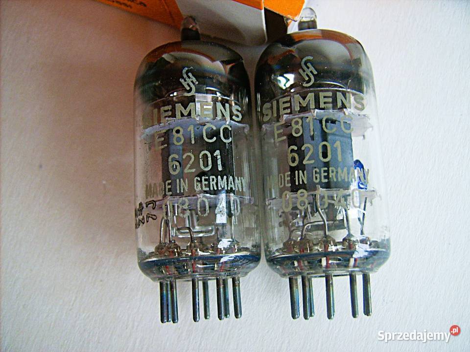 E81CC SIEMENS HALSKE dobrana PARA z Roku 1962 Porąbka