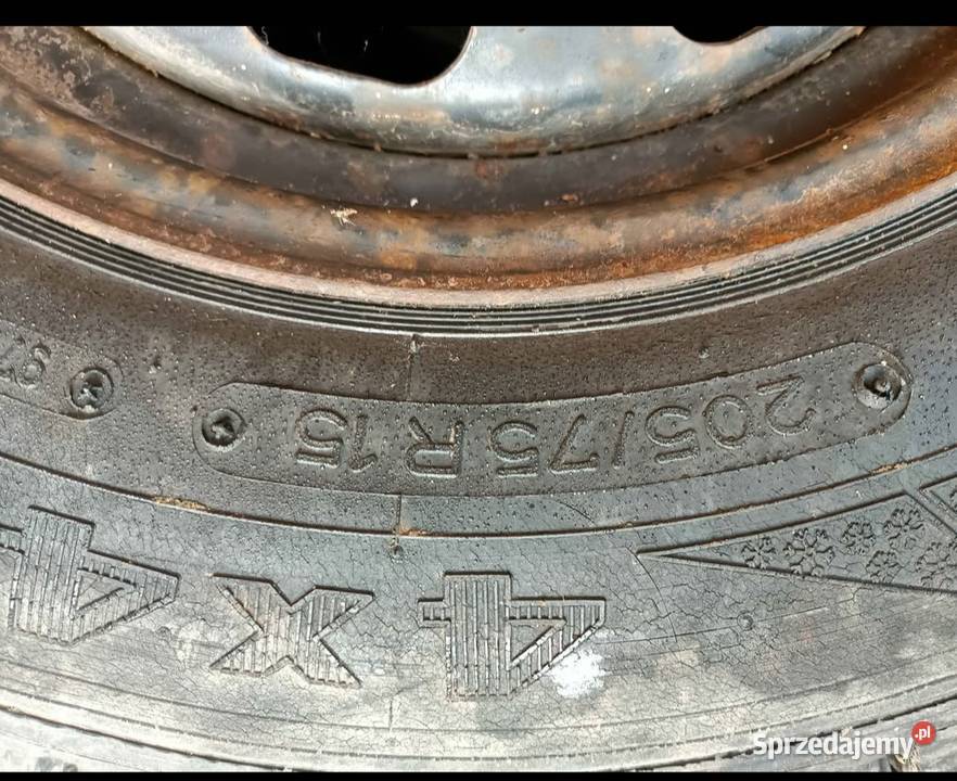 Koła felgi 5x100 zimowe 20575 15 4x4 Jarosław